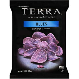 Terra 野菜チップス、サツマイモ、塩無添加、1.2 オンス (24個入り) Terra Vegetable Chips, Sweet Potato, No Salt Added, 1.2 oz. (Pack of 24)
