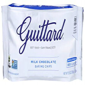 ギタード ベーキングチップス、ミルクチョコレート、11.5オンス Guittard Baking Chips, Milk Chocolate, 11.5 oz