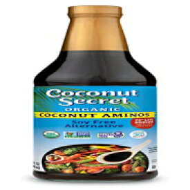 Coconut Secret ココナッツアミノ - 16.9 液量オンス - 低ナトリウム醤油代替品、低血糖 - オーガニック、ビーガン、非遺伝子組み換え、グルテンフリー、コーシャー - ケト、パレオ - 合計 101 回分 Coconut Secret Coconut Aminos - 16.9 fl oz -