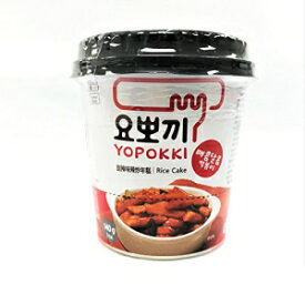 ヨポッキ 韓国餅 辛味ペースト入り 2個パック Yopokki Korean Rice Cakes with Hot Sauce Paste 2-packs