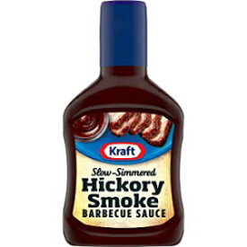 クラフト ヒッコリー スモーク じっくり煮込んだバーベキューソース、17.5 オンス ボトル Kraft Hickory Smoke Slow-Simmered Barbecue Sauce, 17.5 oz Bottle