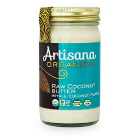 Artisana Organics Raw Coconut Butter, 396.9g | No Sugar Added, Paleo, Keto Snack, Vegan and Non GMO Artisana Organics Raw Coconut Butter, 14 oz | No Sugar Added, Paleo, Keto Snack, Vegan and Non GMO