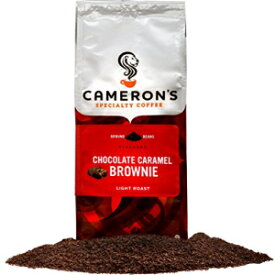 Cameron's チョコレート キャラメル ブラウニー グラウンド コーヒー 12 オンス バッグ Cameron's Chocolate Caramel Brownie Ground Coffee-12 oz Bag