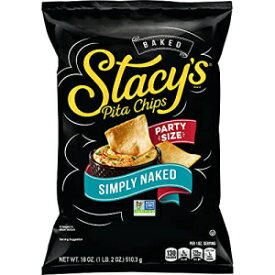 ステイシーズ ピタチップス ステイシーズ ピタチップス、シンプリーネイキッド、18オンスのパーティーサイズ！バッグ Stacy's Pita Chips Stacys Pita Chips, Simply Naked, 18 Ounce Party Size! Bag
