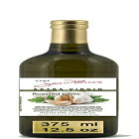 100％自然に注入されたローストガーリックオリーブオイル375ml（12.5oz） Chef Jean-Pierre's 100% naturally infused Roasted Garlic Olive oil 375ml (12.5oz)