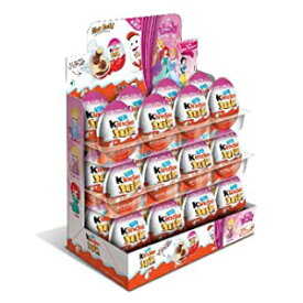 24 カウント (1 個パック)、ココア、チョコレート キンダー ジョイ (中にサプライズあり) (24 個パック (女の子)) 24 Count (Pack of 1), Cocoa, Chocolate Kinder Joy with Surprise Inside (24-Pack (Girls))