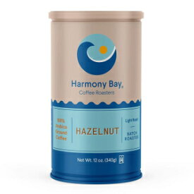 ハーモニー ベイ ヘーゼルナッツ クリーム グラウンド コーヒー (6 ケース) Harmony Bay Hazelnut Creme Ground Coffee (Case of 6)