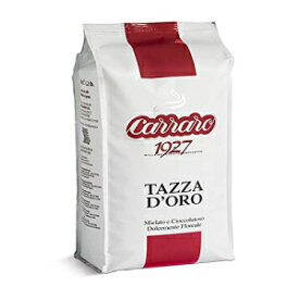 Carraro Tazza D'oro イタリア産コーヒー豆 2.2ポンド/ 1kg Carraro Tazza D'oro Italian Coffee Beans 2.2lbs/ 1kg