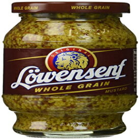 Lowensenf 全粒マスタード、9.3 オンス Lowensenf Whole Grain Mustard, 9.3 Ounce