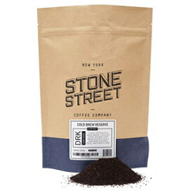 Stone Street コールドブリューコーヒー、ストロング＆スムースブレンド、低酸、100% アラビカ、グルメコーヒー、粗挽き、ダークロースト、コロンビア産シングルオリジン、1 ポンド Stone Street Cold Brew Coffee, Strong & Smooth Blend, Low Acid, 1