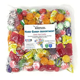 ホステスパーティーミックス、ラップされたハードキャンディーの品揃え-2ポンド YANKEETRADERS Hostess Party Mix, Wrapped Hard Candy Assortment - 2 Lbs