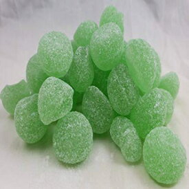 グーズベリーの昔ながらの釜炊きハード キャンディ ドロップス Gooseberry Old-Fashioned Kettle-Cooked Hard Candy Drops