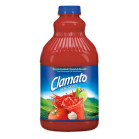 クラマトオリジナルトマトカクテル、64液量オンスボトル（8パック） Clamato Original Tomato Cocktail, 64 id Ounce Bottle (Pack of 8)