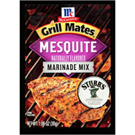 マコーミック グリル メイツ メスキート マリネ ミックス、1.06 オンス (12 個パック) McCormick Grill Mates Mesquite Marinade Mix, 1.06 oz (Pack of 12)