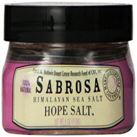 Sabrosa Salt Company ホープソルト、ピンクヒマラヤ、4オンス Sabrosa Salt Company Hope Salt, Pink Himalayan, 4 Ounce