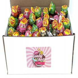 チュッパチャプス ロリポップ、アソートフレーバーボックス、2ポンドバルクキャンディ Chupa Chups Lollipops, Assorted Flavors in Box, 2LB Bulk Candy