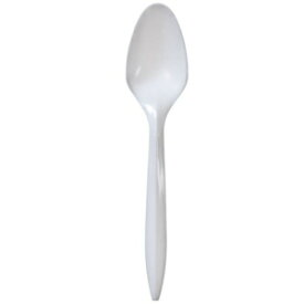 Nicole Home Collection 50 カウント 中量ティースプーン、ホワイト Nicole Home Collection 50 Count Medium Weight Teaspoon, White