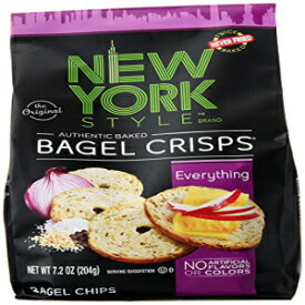 ニューヨークスタイルベーグルクリスプ、エブリシング、7.2オンス New York Style Bagel Crisps, Everything, 7.2 oz