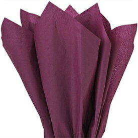Dark Burgundy Bulk Tissue Paper 15 Inches x 20 Inches - 100 Sheets preimun Tissue Paper A1 bakery supplies Quality Paper Made in USA