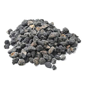 スタンブロイル10ポンドの溶岩岩の顆粒、ファイヤーボウル、ファイヤーピット、ガスログセット、屋内または屋外の暖炉用-中（1/2 "-1"） Stanbroil 10 Pounds Lava Rock Granules for Fire Bowls,Fire Pits,Gas Log Sets, and Indoor or Outdoor Fire