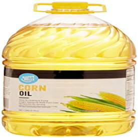 Amazon ブランド - ハッピーベリーコーンオイル、128 液量オンス Amazon Brand - Happy Belly Corn Oil, 128 Fl Oz
