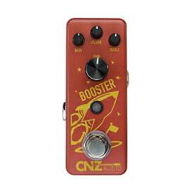 CNZ Audio アナログブースターギターエフェクトペダル、トゥルーバイパス CNZ Audio Analog Booster Guitar Effects Pedal, True Bypass