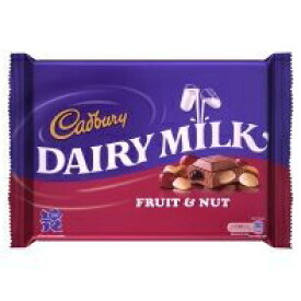 キャドバリー デイリーミルク フルーツ&ナッツ 120g イギリス産 Cadbury Dairy Milk Fruit & Nut 120g From England