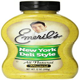 エメリルのマスタード、ニューヨークデリスタイル、12オンス Emeril's Mustard, New York Deli Style, 12 Ounce