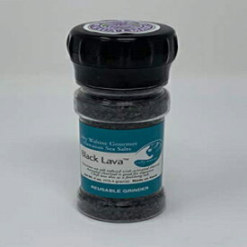 ソルティーワヒネブラック溶岩塩 Salty Wahine Black Lava Salt