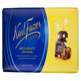 Karl Fazer ブルー ホール ヘーゼル ナッツ フィンランド クラシック ミルク チョコレート バー 200g Karl Fazer Blue Whole Hazelnuts in Finnish Classic Milk Chocolate Bar 200g