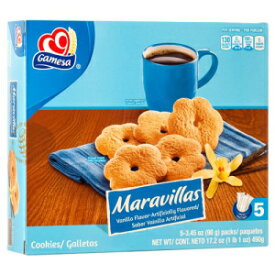 ガメサ マラヴィラス バニラ クッキー 17.2 オンス (2個入り) Gamesa Maravillas Vanilla Cookies 17.2 oz. (Pack of 2)