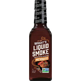 Wright's リキッドスモーク、メスキート、3.5 オンス Wright's Liquid Smoke, Mesquite, 3.5 Ounce