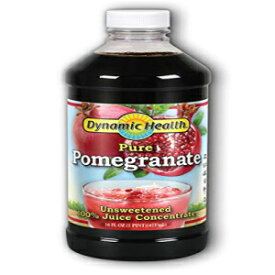 Dynamic Health Pomegranate Juice Concentrate | No Additives or Preservatives | Antioxidant | 16oz