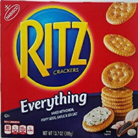 リッツクラッカー、エブリシング、13.7オンス 2箱 - 13.7オンス Ritz Crackers, Everything, 13.7 oz Two- 13.7 oz boxes
