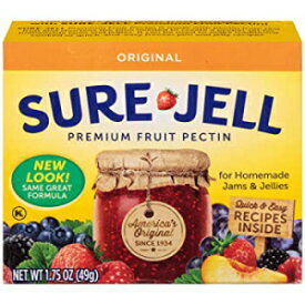 Sure-Jell オリジナル プレミアム フルーツ ペクチン、1.75 オンス (8 個パック) Sure-Jell Original Premium Fruit Pectin, 1.75 Ounce (Pack of 8)
