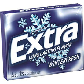 バルクパックチューインガム（エクストラウィンターフレッシュ、180個） Westwood Products Bulk Pack Chewing Gum (Extra Winterfresh, 180 pieces)