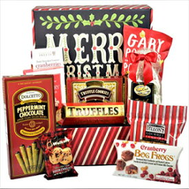 ギフトバスケットビレッジクリスマスケアパッケージ、デザイナーホリデースイーツギフトボックス Gift Basket Village Christmas Care Package, Designer Holiday Sweets Gift Box
