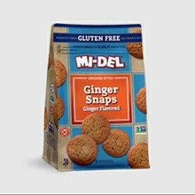 Mi-Del グルテンフリークッキー、ジンジャー風味のスナップ、8オンス Mi-Del Gluten Free Cookies, Ginger Flavored Snaps, 8 Ounce