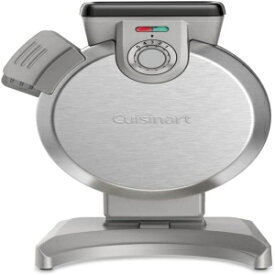 クイジナート ミニ ベルギーワッフルメーカー 縦型 ミニワッフルアイロン シルバー WAF-V100P1 Cuisinart Mini Belgian Waffle Maker, Vertical Mini Waffle Iron, Silver, WAF-V100P1