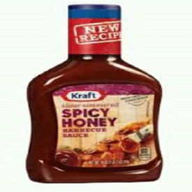 クラフト、バーベキューソース、スパイシーハニー、18オンスのボトル（3個パック） Kraft, BBQ Sauce, Spicy Honey, 18oz Bottle (Pack of 3)