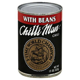 チリマンウィズビーンズ 15.0オンス(4個パック) Chili Man Chilli Man With Beans 15.0 OZ(Pack of 4)