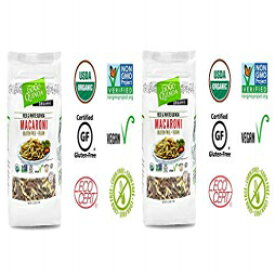 ゴーゴーキノア グルテンフリー オーガニック 赤と白のマカロニ オーガニック、グルテンフリー、非GMO認定、コーンフリー、ビーガン 4.4ポンド Gogo Quinoa Gluten Free Organic Red and White macaroni Organic, Gluten Free and Non-GMO Certified,