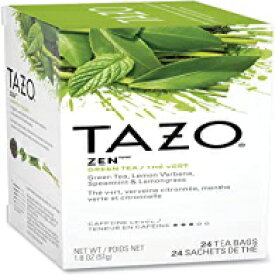 スターバックス149900タゾゼンティー、グリーン、24 / BX Starbucks 149900 Tazo Zen Tea, Green, 24/BX