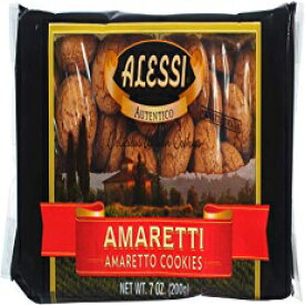Alessi Amaretti クッキー、7オンス (12個パック) Alessi Amaretti Cookies, 7 Ounce (Pack of 12)