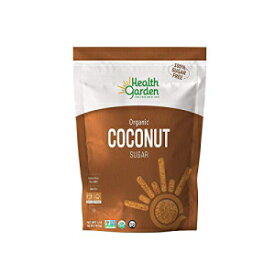 Health Garden オーガニック ココナッツ パーム シュガー - 非遺伝子組み換え - グルテンフリー - 甘味料代替品 - コーシャ - すべて天然 (4 ポンド) Health Garden Organic Coconut Palm Sugar - Non GMO - Gluten Free -Sweetener Substi