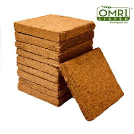 ココ ブリス プレミアム ココ コイア ブリック 250g、OMRI オーガニック認証取得 (10 ブリック) Coco Bliss Premium Coco Coir Brick 250g, OMRI Listed for Organic Use (10 Bricks)