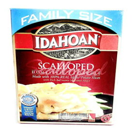 ファミリーサイズ アイダホアン ホタテ貝付きホームスタイル キャセロール Family Size Idahoan Scalloped Homestyle Casserole