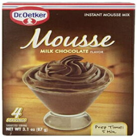 Oetkerミルクチョコレートムース、3.1オンス Dr. Oetker Oetker Milk Chocolate Mousse, 3.1 Ounce