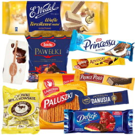 スナック ByEurop ポーランドのスイーツ プレミアム キャンディー ポリッシュ スナック ボックス 3ポンド、究極のバラエティ ギフト ボックス サンプラー パック おやつの詰め合わせ Snacks ByEurop Sweets of Poland Premium Candy Polish Snack Box