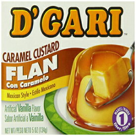 D'Gari Flanデザート、レギュラー、5オンス（24パック） D'Gari Flan Dessert, Regular, 5 Ounce (Pack of 24)